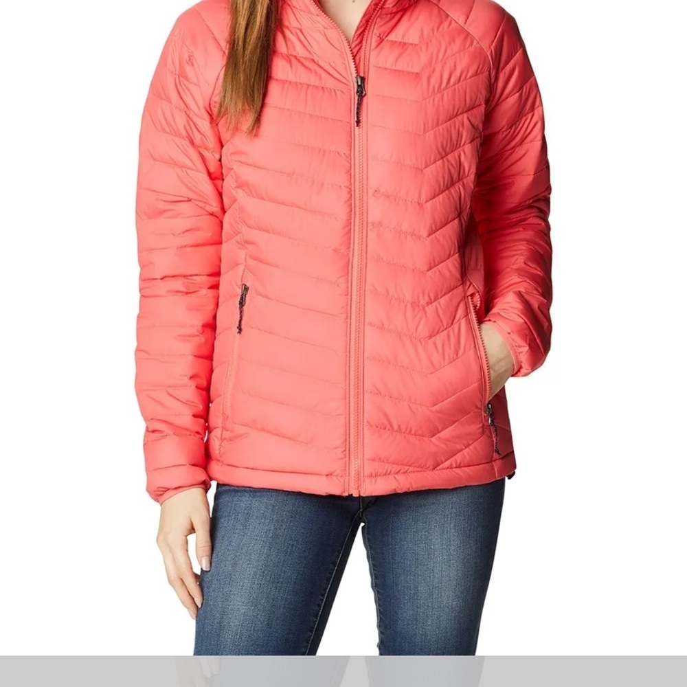 Colombia Quilted Puffer Jacket pink